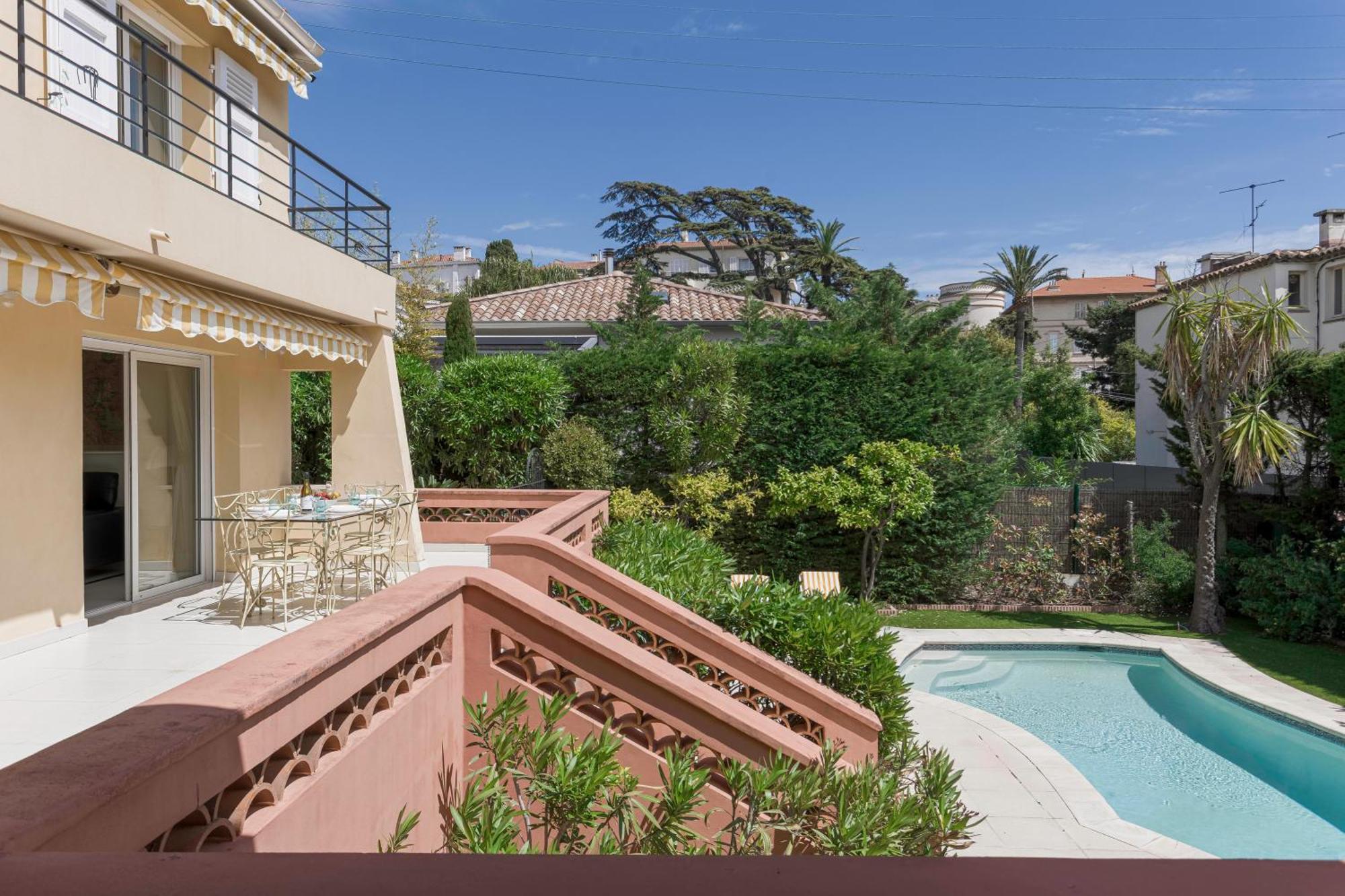 Villa Cynthia - Piscine - Plage Cannes Exterior foto