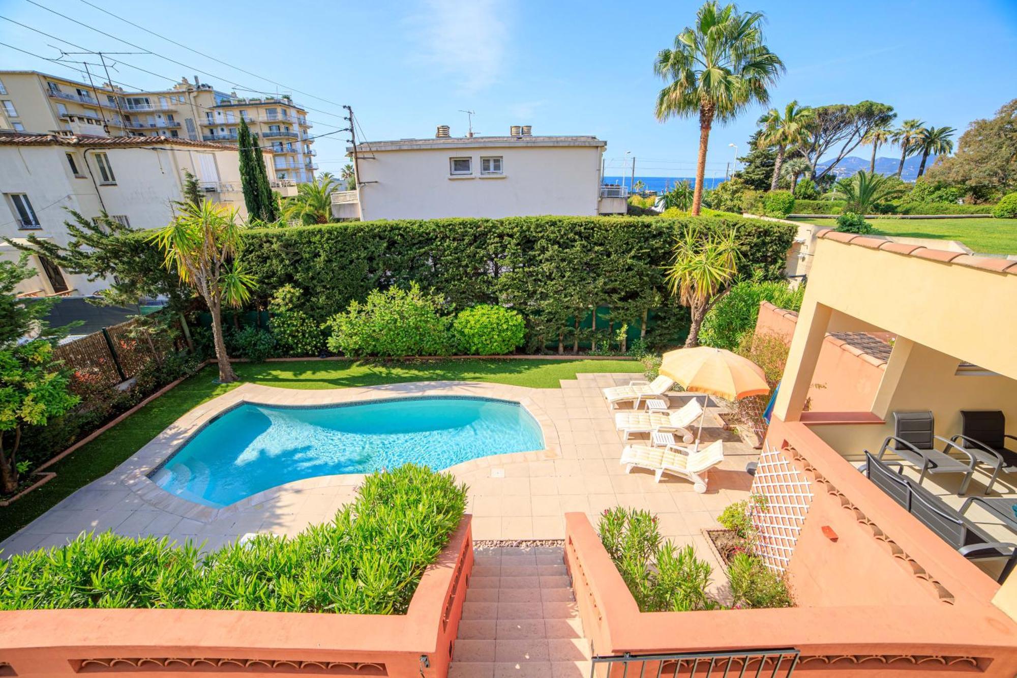 Villa Cynthia - Piscine - Plage Cannes Exterior foto